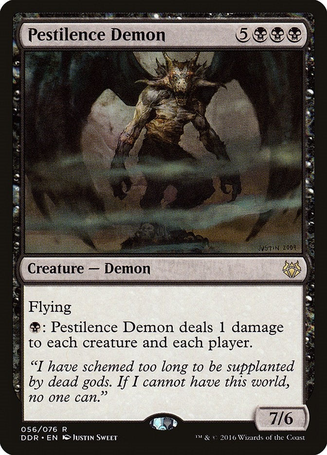 Image for Pestilence Demon (56) [Nissa vs. Ob Nixilis] - Magic: The Gathering