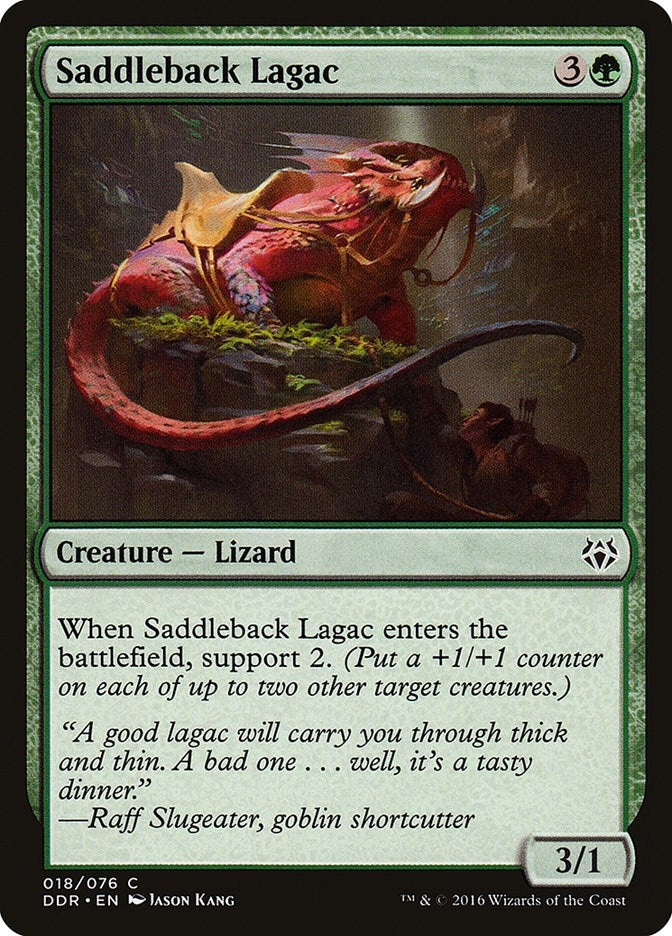 Image for Saddleback Lagac (18) [Nissa vs. Ob Nixilis] - Magic: The Gathering