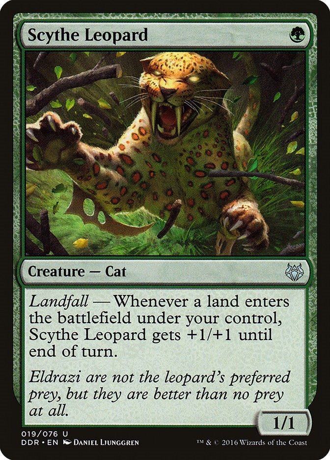 Image for Scythe Leopard (19) [Nissa vs. Ob Nixilis] - Magic: The Gathering