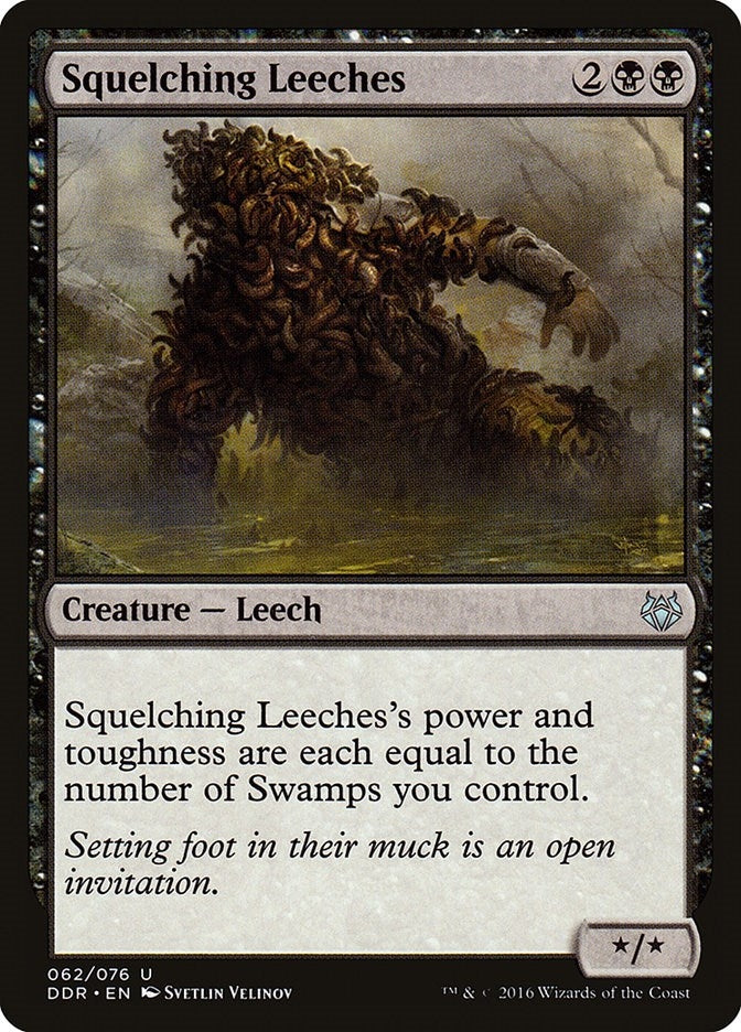 Image for Squelching Leeches (62) [Nissa vs. Ob Nixilis] - Magic: The Gathering