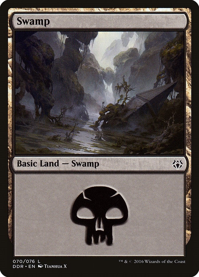 Image for Swamp (070) (70) [Nissa vs. Ob Nixilis] - Magic: The Gathering