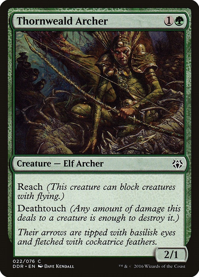 Image for Thornweald Archer (22) [Nissa vs. Ob Nixilis] - Magic: The Gathering