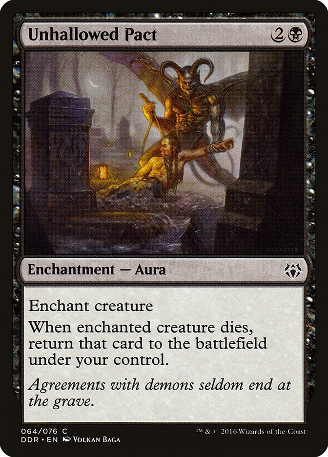 Image for Unhallowed Pact (64) [Nissa vs. Ob Nixilis] - Magic: The Gathering