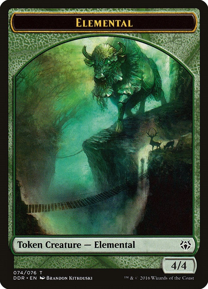 Image for Elemental Token (74) [Nissa vs. Ob Nixilis] - Magic: The Gathering