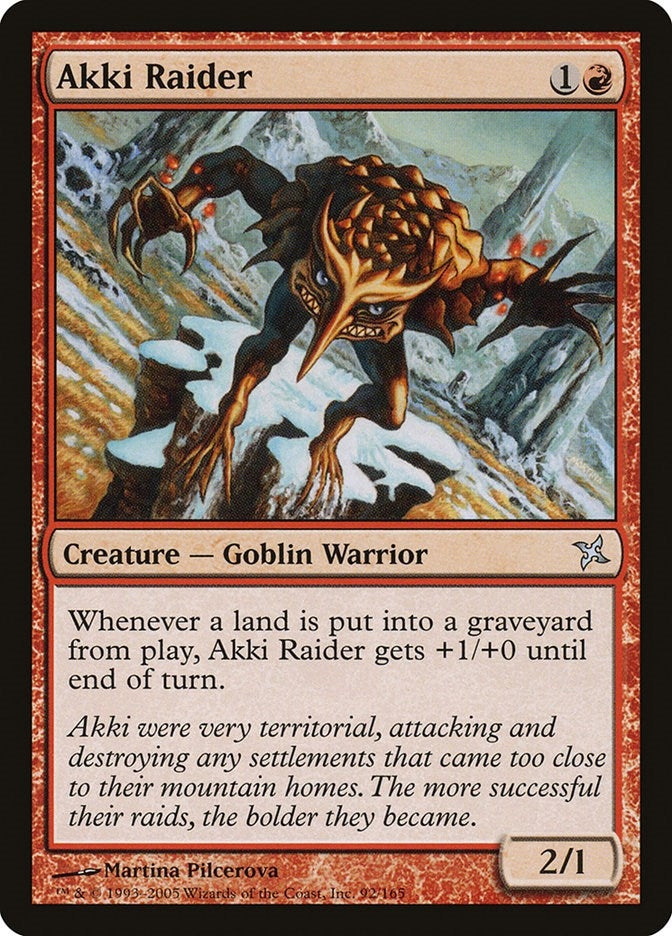 Image for Akki Raider (92) [Betrayers of Kamigawa] - Magic: The Gathering