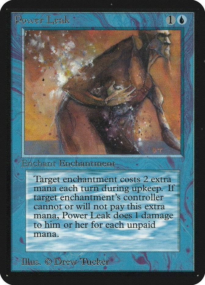 Image for Power Leak [Alpha Edition] - Magic: The Gathering