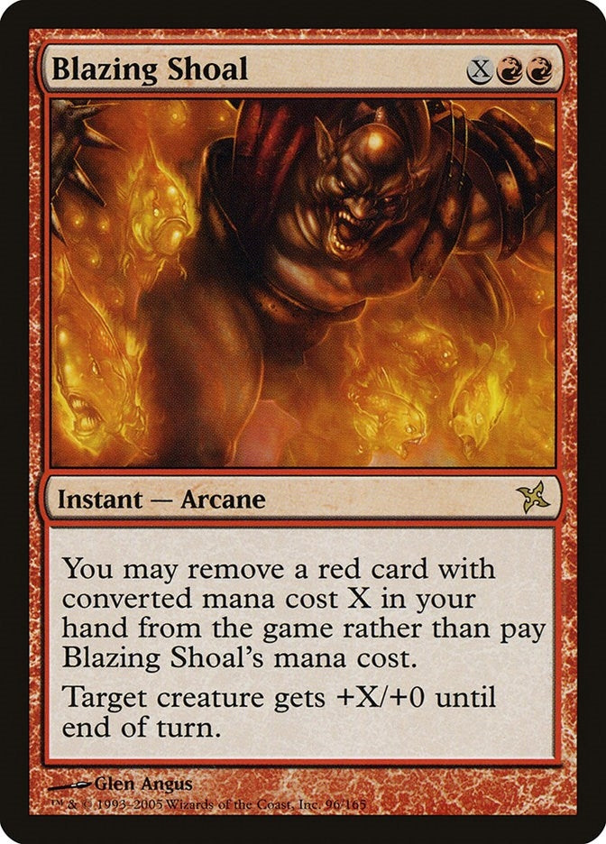 Image for Blazing Shoal (96) [Betrayers of Kamigawa] - Magic: The Gathering