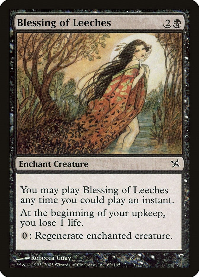 Image for Blessing of Leeches (62) [Betrayers of Kamigawa] - Magic: The Gathering