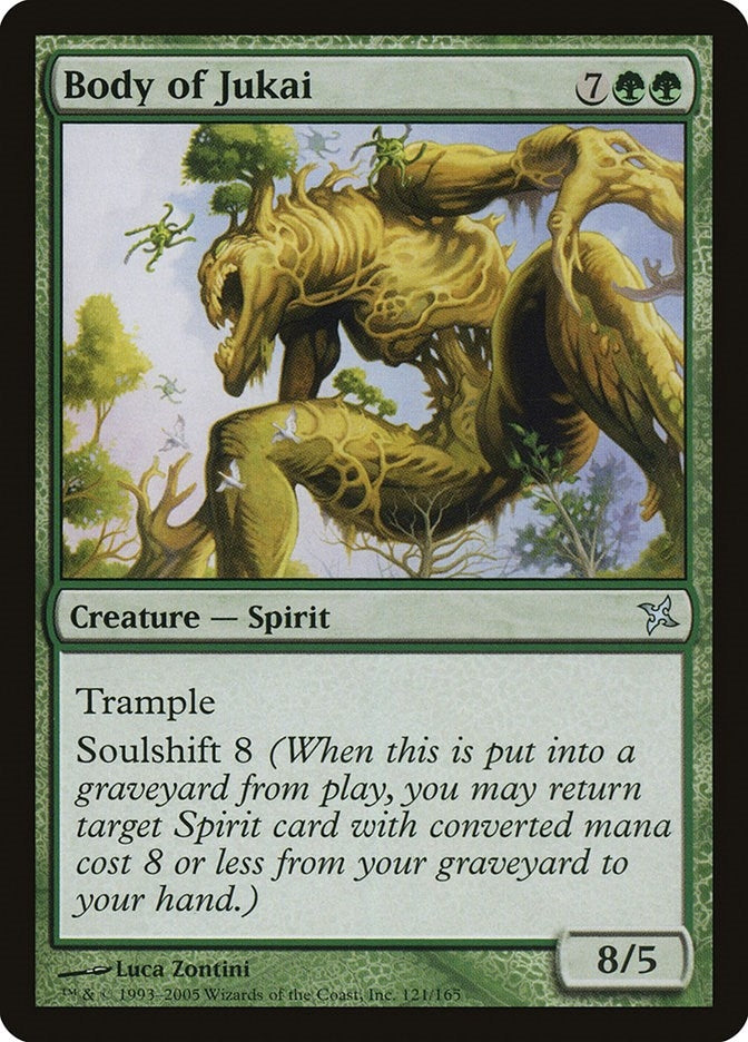 Image for Body of Jukai (121) [Betrayers of Kamigawa] - Magic: The Gathering