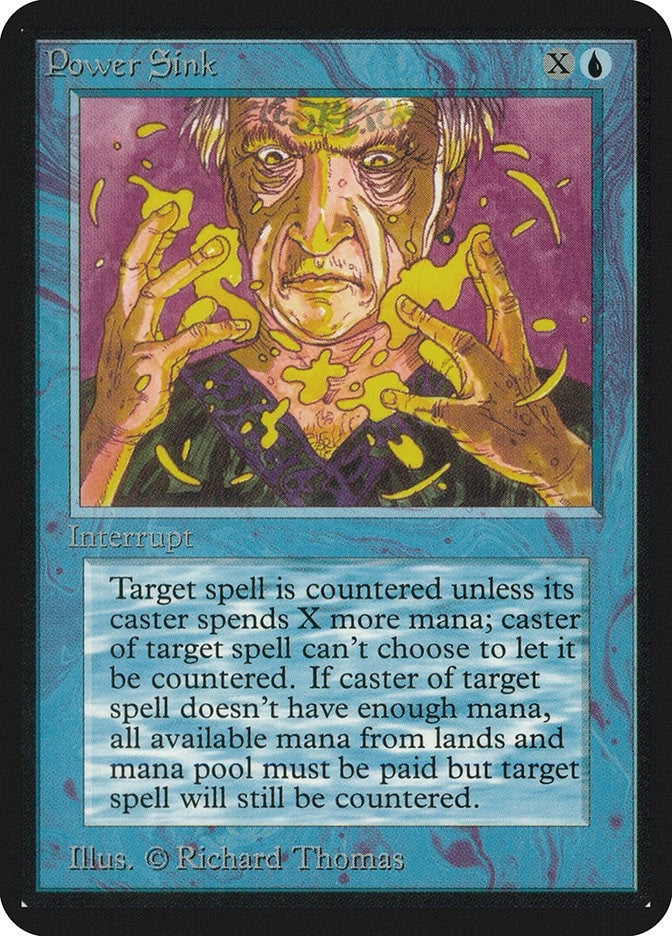 Image for Power Sink [Alpha Edition] - Magic: The Gathering