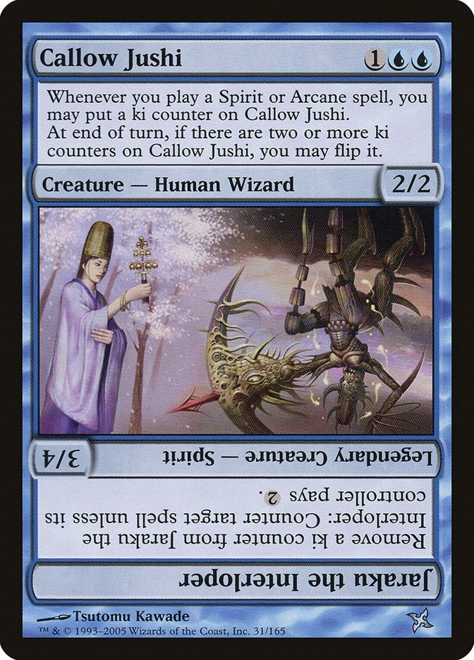 Image for Callow Jushi (31) [Betrayers of Kamigawa] - Magic: The Gathering