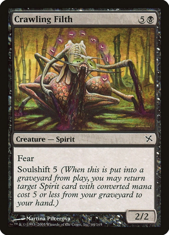 Image for Crawling Filth (64) [Betrayers of Kamigawa] - Magic: The Gathering