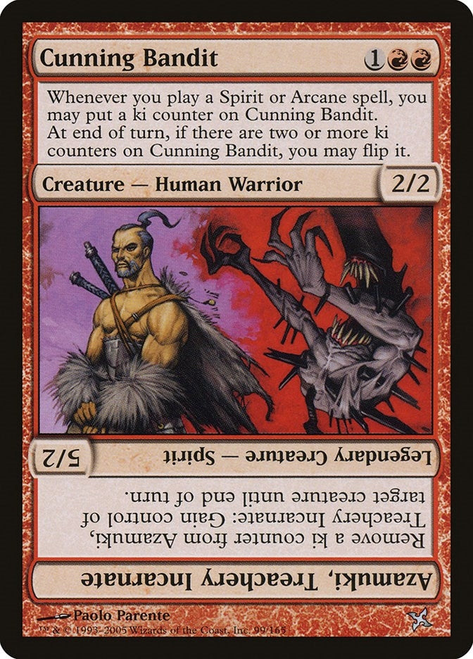 Image for Cunning Bandit (99) [Betrayers of Kamigawa] - Magic: The Gathering