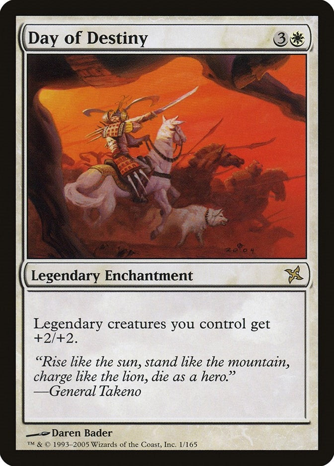 Image for Day of Destiny (1) [Betrayers of Kamigawa] - Magic: The Gathering