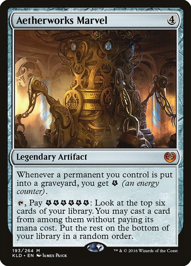 Image for Aetherworks Marvel (193) [Kaladesh] - Magic: The Gathering