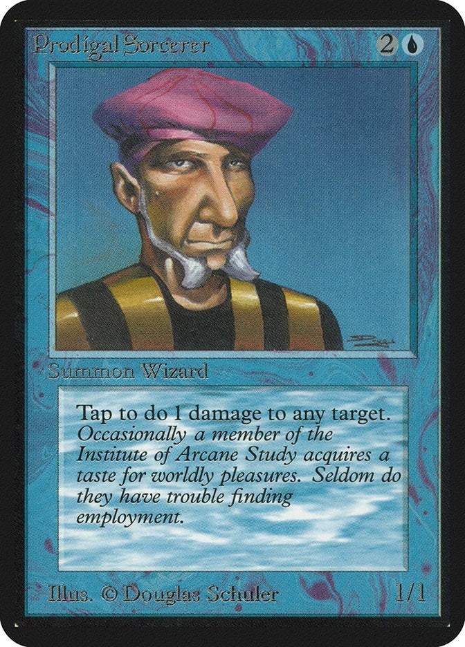 Image for Prodigal Sorcerer [Alpha Edition] - Magic: The Gathering
