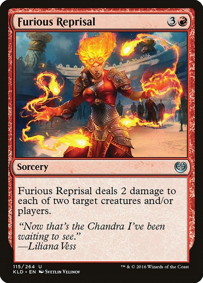Image for Furious Reprisal (115) [Kaladesh] - Magic: The Gathering