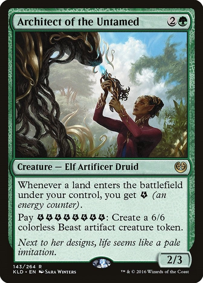 Architect of the Untamed (143) [Kaladesh]