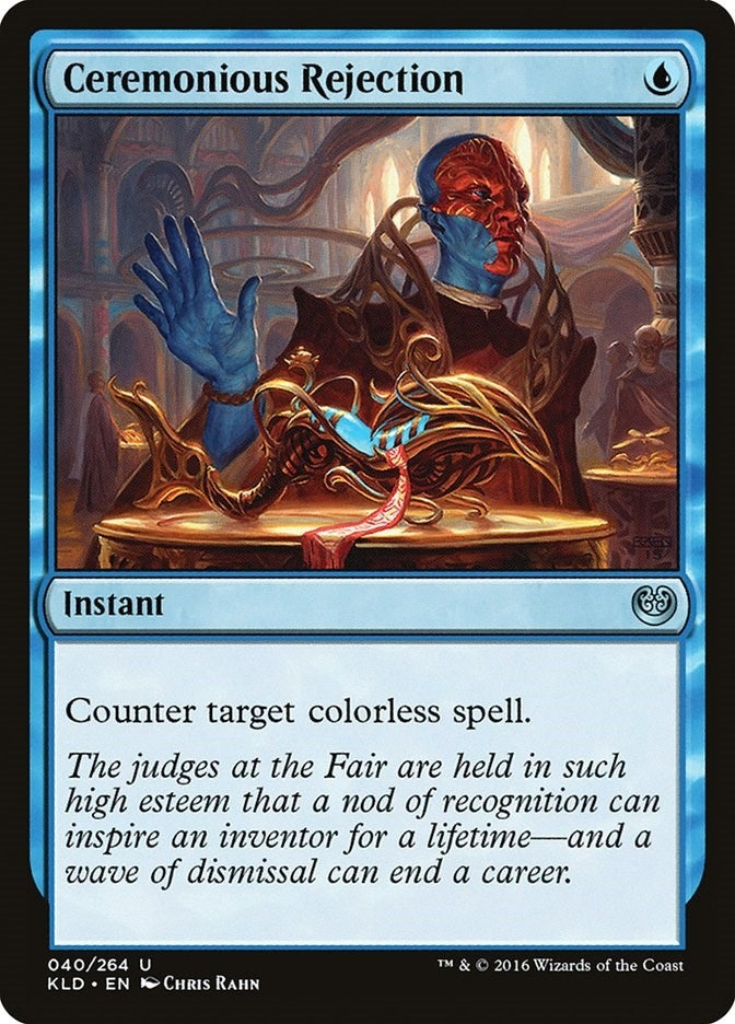 Image for Ceremonious Rejection (40) [Kaladesh] - Magic: The Gathering