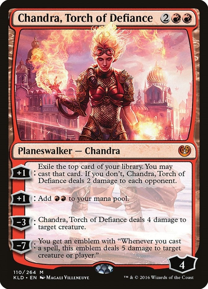 Image for Chandra, Torch of Defiance (110) [Kaladesh] - Magic: The Gathering