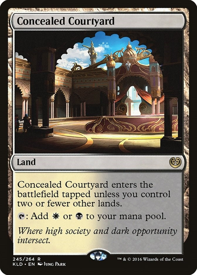 Image for Concealed Courtyard (245) [Kaladesh] - Magic: The Gathering