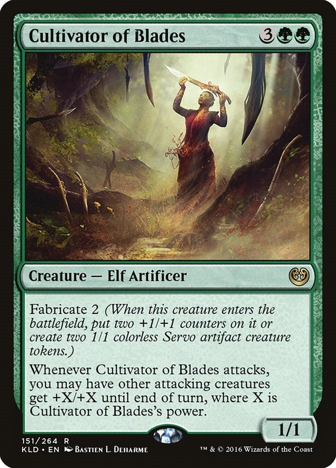Image for Cultivator of Blades (151) [Kaladesh] - Magic: The Gathering