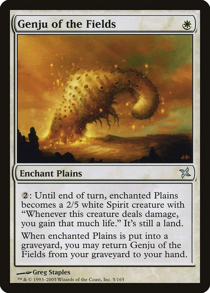 Image for Genju of the Fields (5) [Betrayers of Kamigawa] - Magic: The Gathering