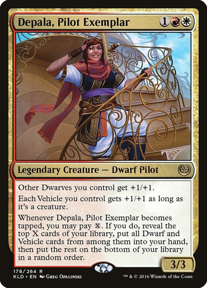 Image for Depala, Pilot Exemplar (178) [Kaladesh] - Magic: The Gathering