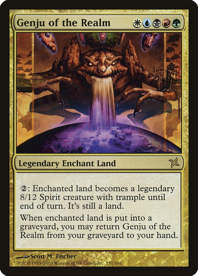 Image for Genju of the Realm (151) [Betrayers of Kamigawa] - Magic: The Gathering