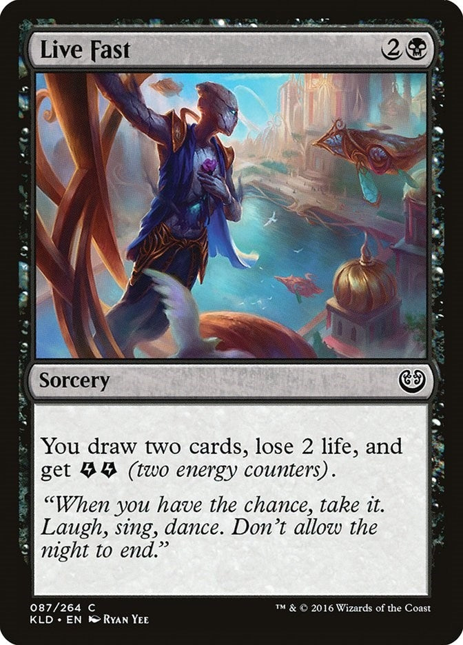 Image for Live Fast (87) [Kaladesh] - Magic: The Gathering