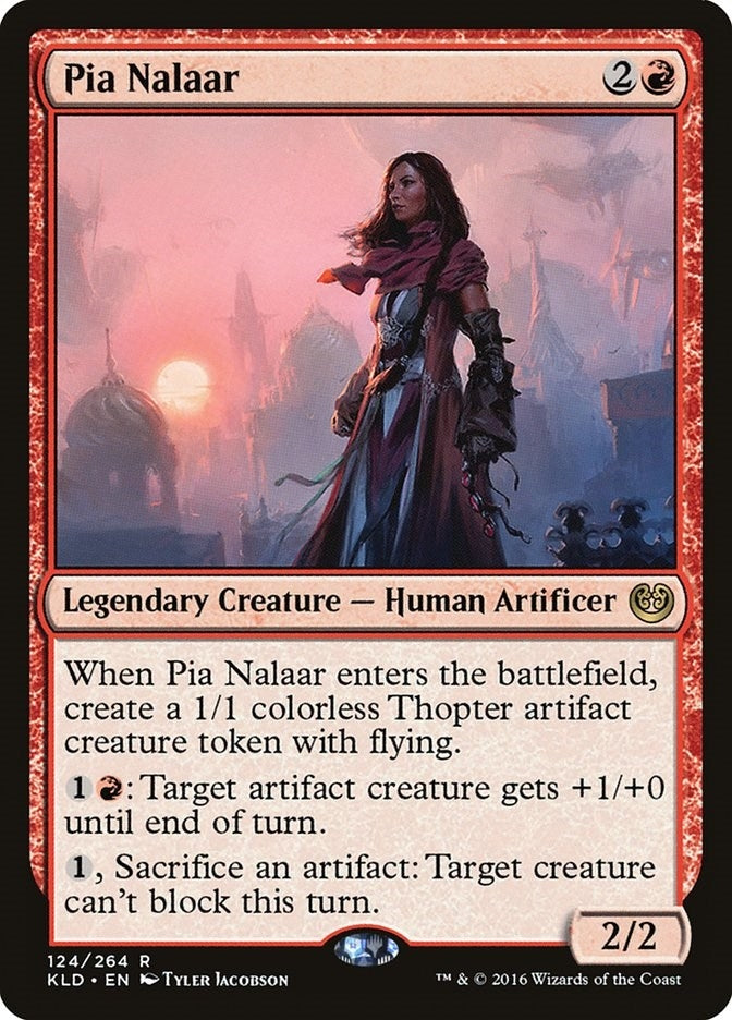 Image for Pia Nalaar (124) [Kaladesh] - Magic: The Gathering