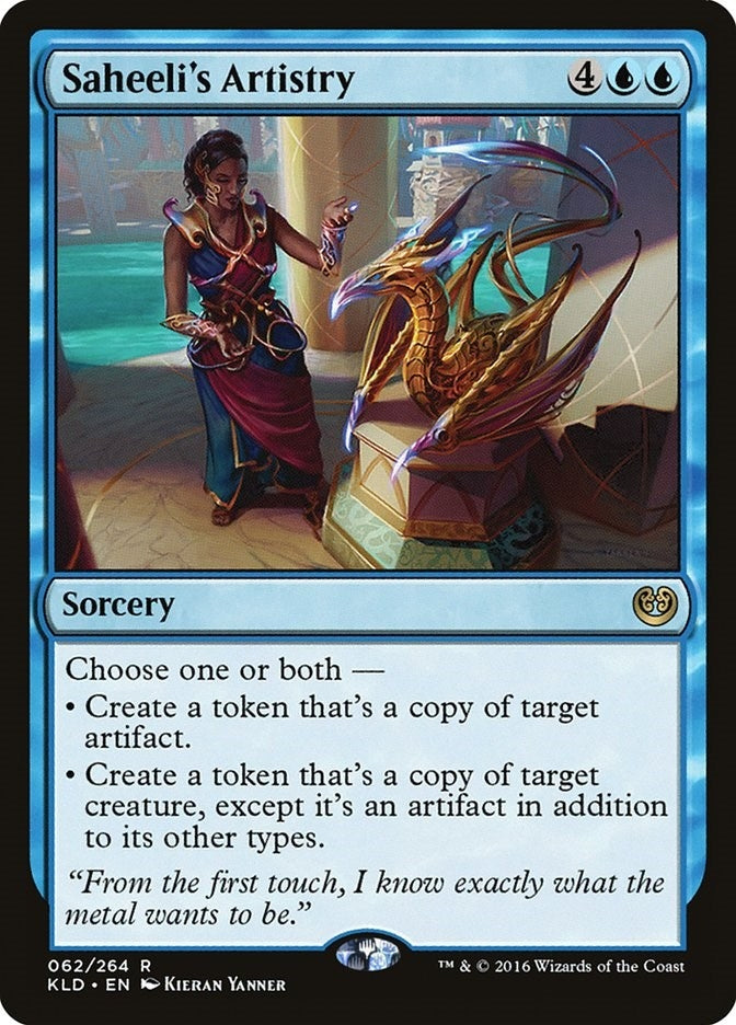 Image for Saheeli's Artistry (62) [Kaladesh] - Magic: The Gathering