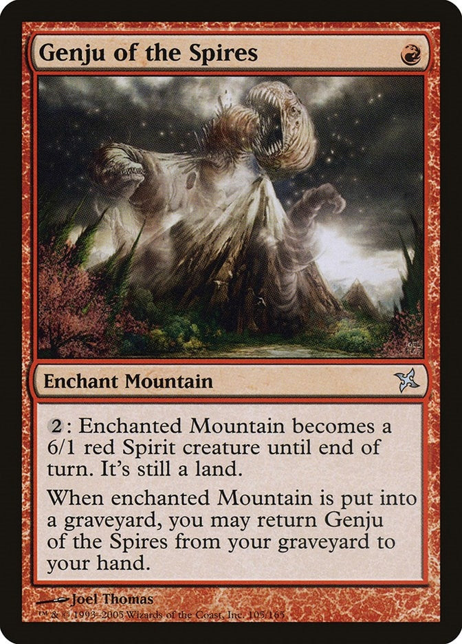Image for Genju of the Spires (105) [Betrayers of Kamigawa] - Magic: The Gathering