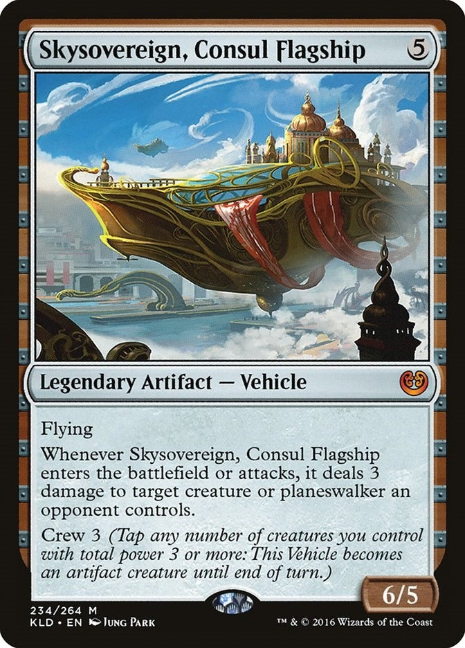 Image for Skysovereign, Consul Flagship (234) [Kaladesh] - Magic: The Gathering