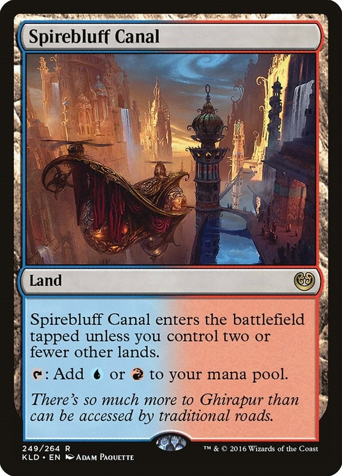 Image for Spirebluff Canal (249) [Kaladesh] - Magic: The Gathering