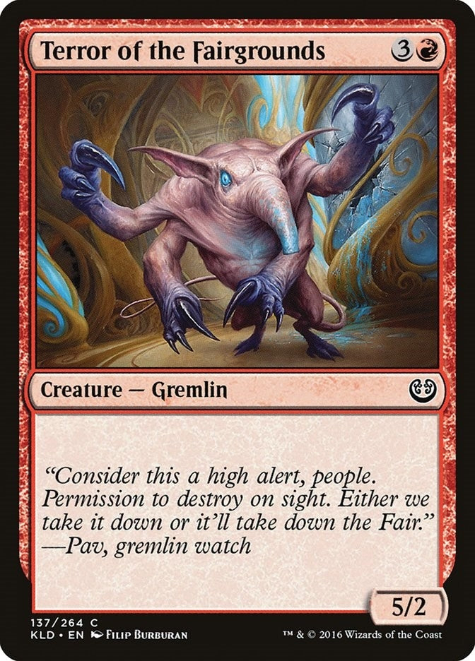 Image for Terror of the Fairgrounds (137) [Kaladesh] - Magic: The Gathering