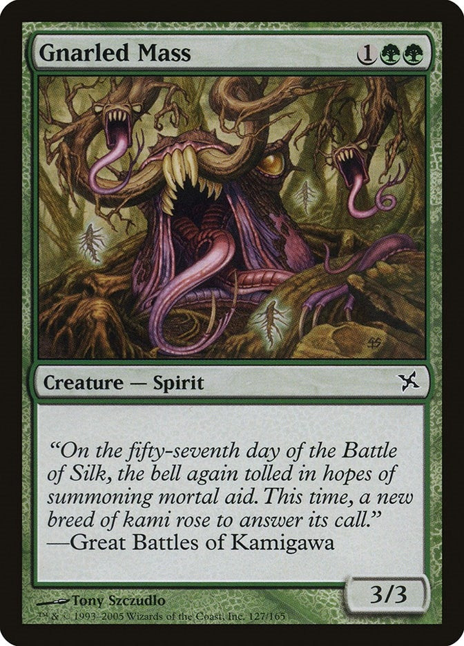 Image for Gnarled Mass (127) [Betrayers of Kamigawa] - Magic: The Gathering