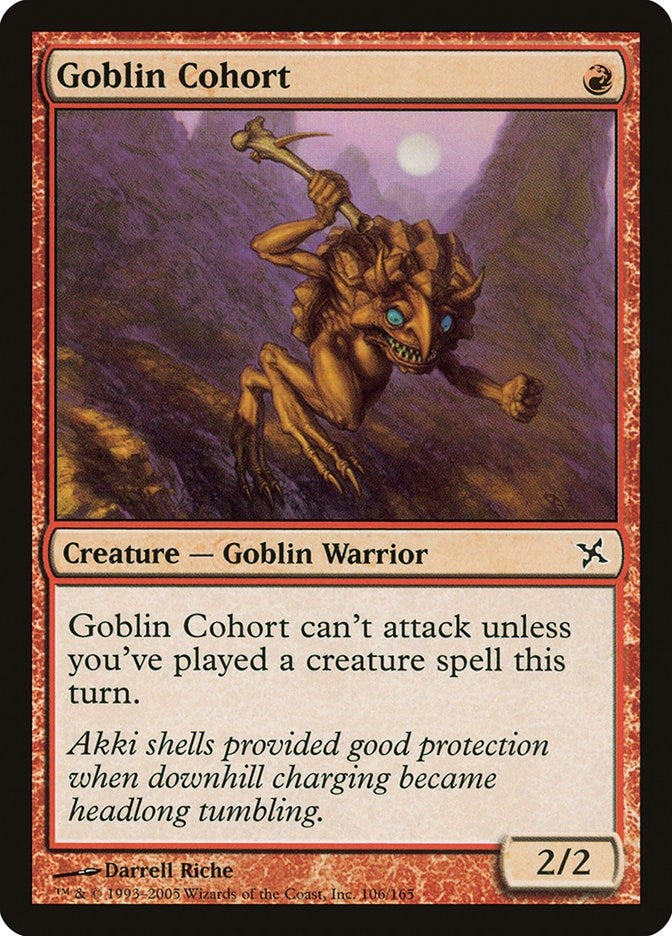 Image for Goblin Cohort (106) [Betrayers of Kamigawa] - Magic: The Gathering