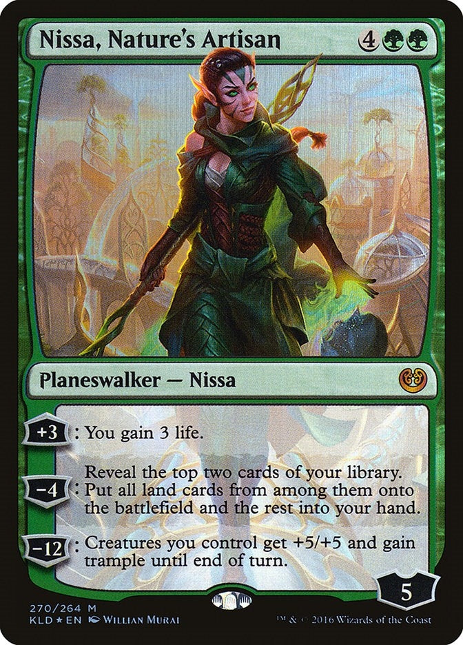 Image for Nissa, Nature's Artisan (270) [Kaladesh] - Magic: The Gathering