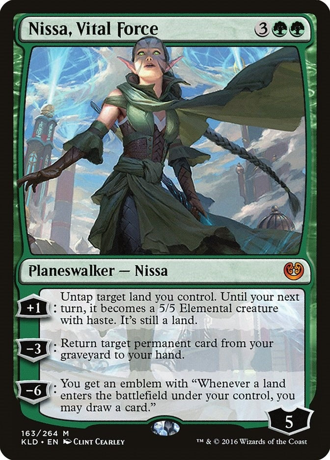 Image for Nissa, Vital Force (163) [Kaladesh] - Magic: The Gathering