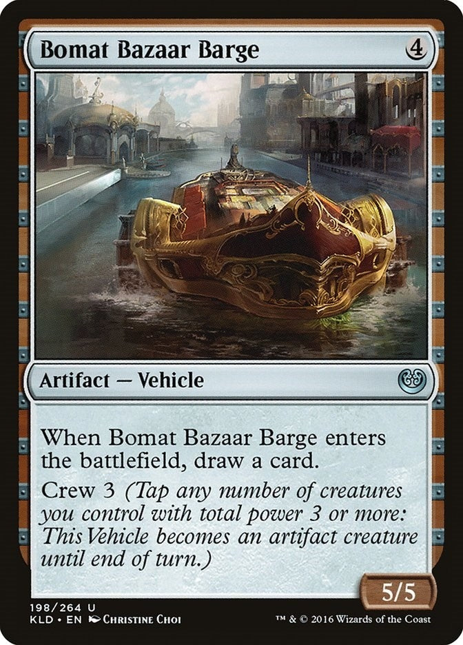 Image for Bomat Bazaar Barge (198) [Kaladesh] - Magic: The Gathering