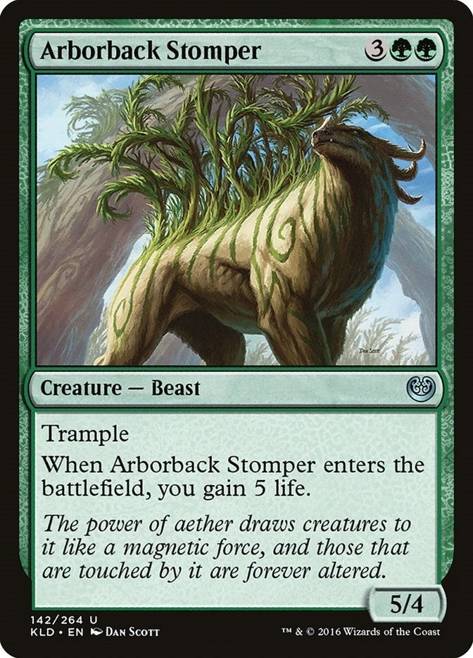 Image for Arborback Stomper (142) [Kaladesh] - Magic: The Gathering