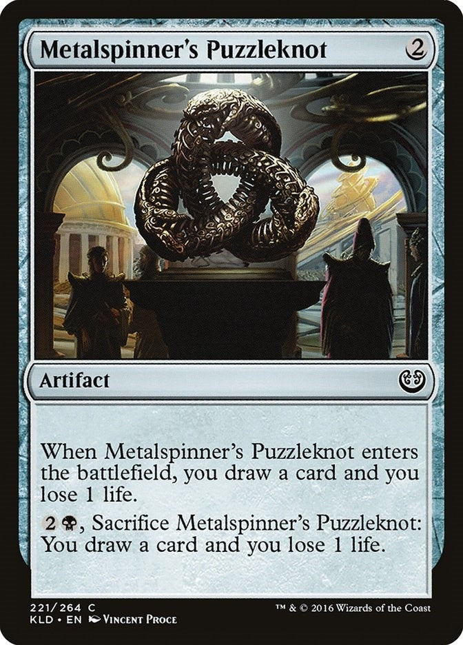 Image for Metalspinner's Puzzleknot (221) [Kaladesh] - Magic: The Gathering