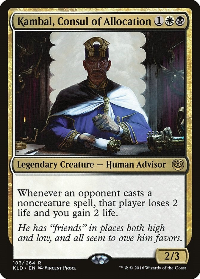 Image for Kambal, Consul of Allocation (183) [Kaladesh] - Magic: The Gathering