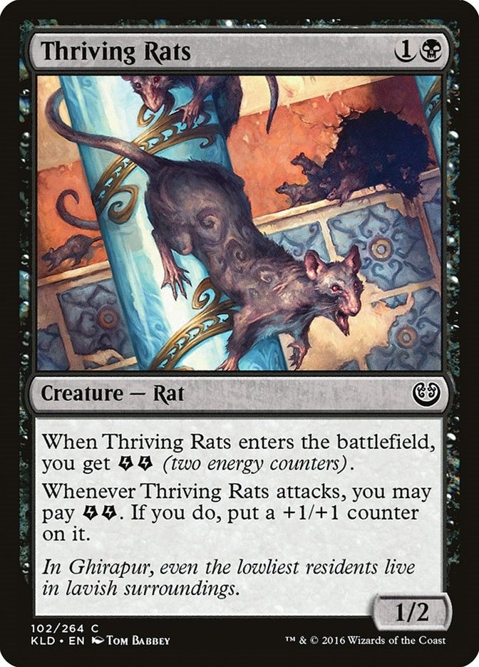Image for Thriving Rats (102) [Kaladesh] - Magic: The Gathering