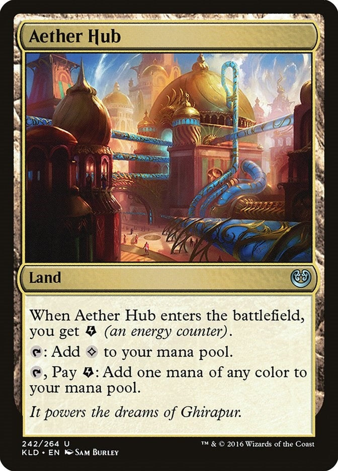 Image for Aether Hub (242) [Kaladesh] - Magic: The Gathering