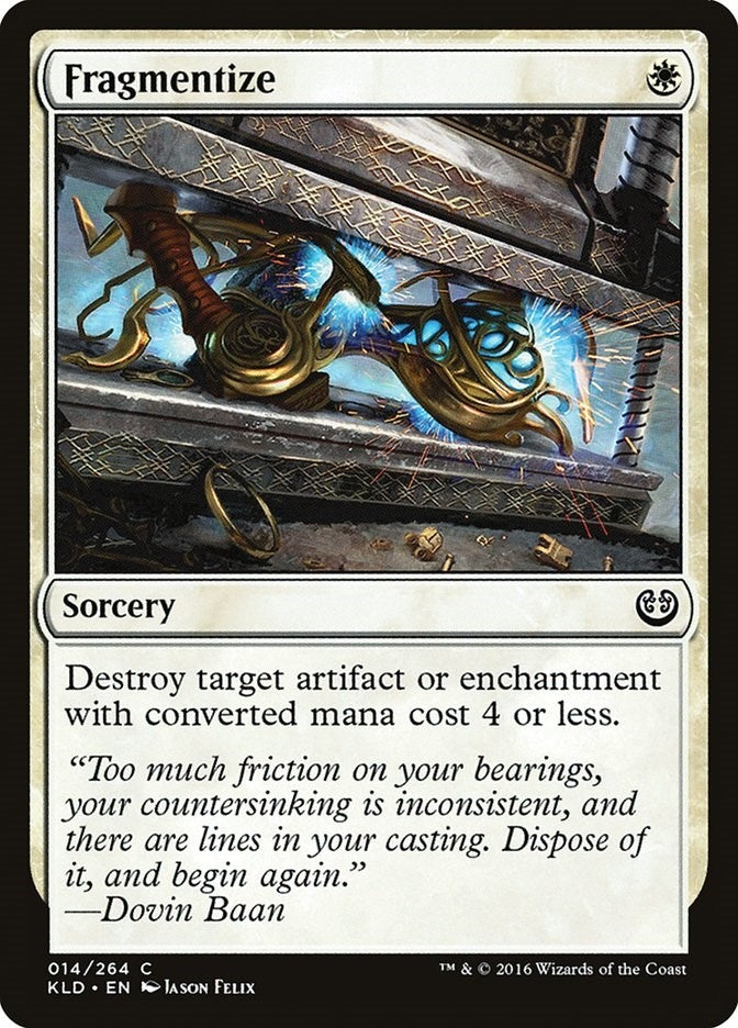 Image for Fragmentize (14) [Kaladesh] - Magic: The Gathering