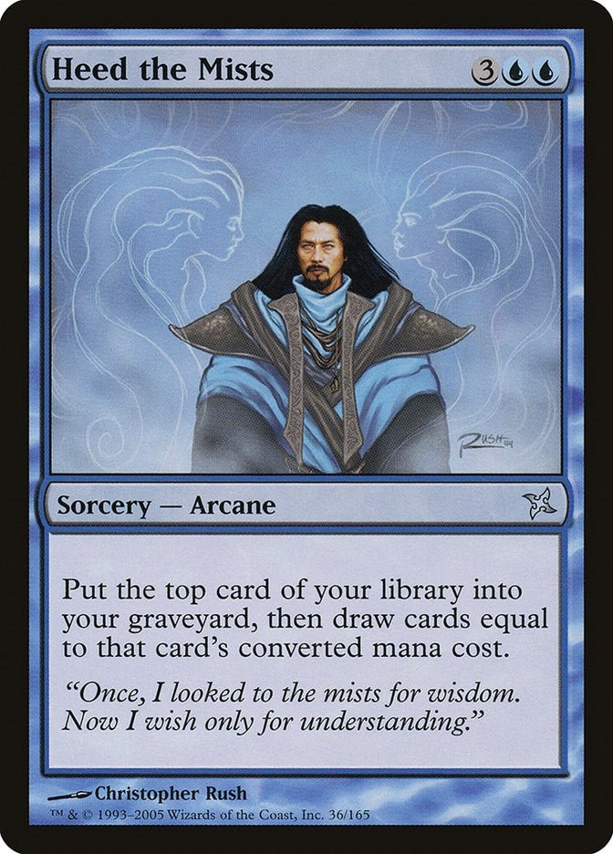 Image for Heed the Mists (36) [Betrayers of Kamigawa] - Magic: The Gathering
