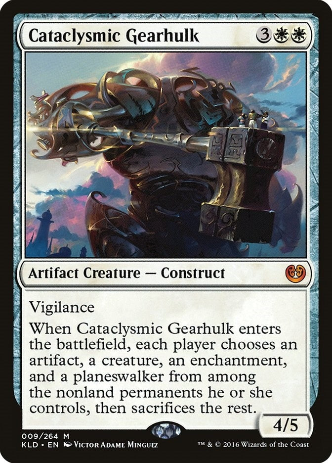 Image for Cataclysmic Gearhulk (9) [Kaladesh] - Magic: The Gathering