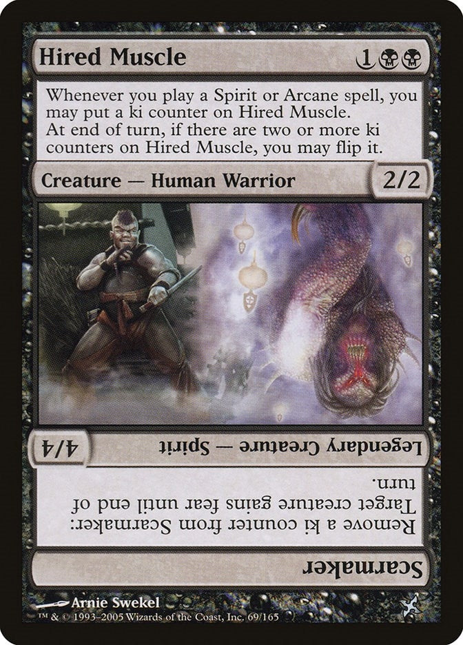 Image for Hired Muscle (69) [Betrayers of Kamigawa] - Magic: The Gathering